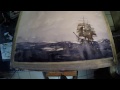 Watercolor demo  marine art  the albatross