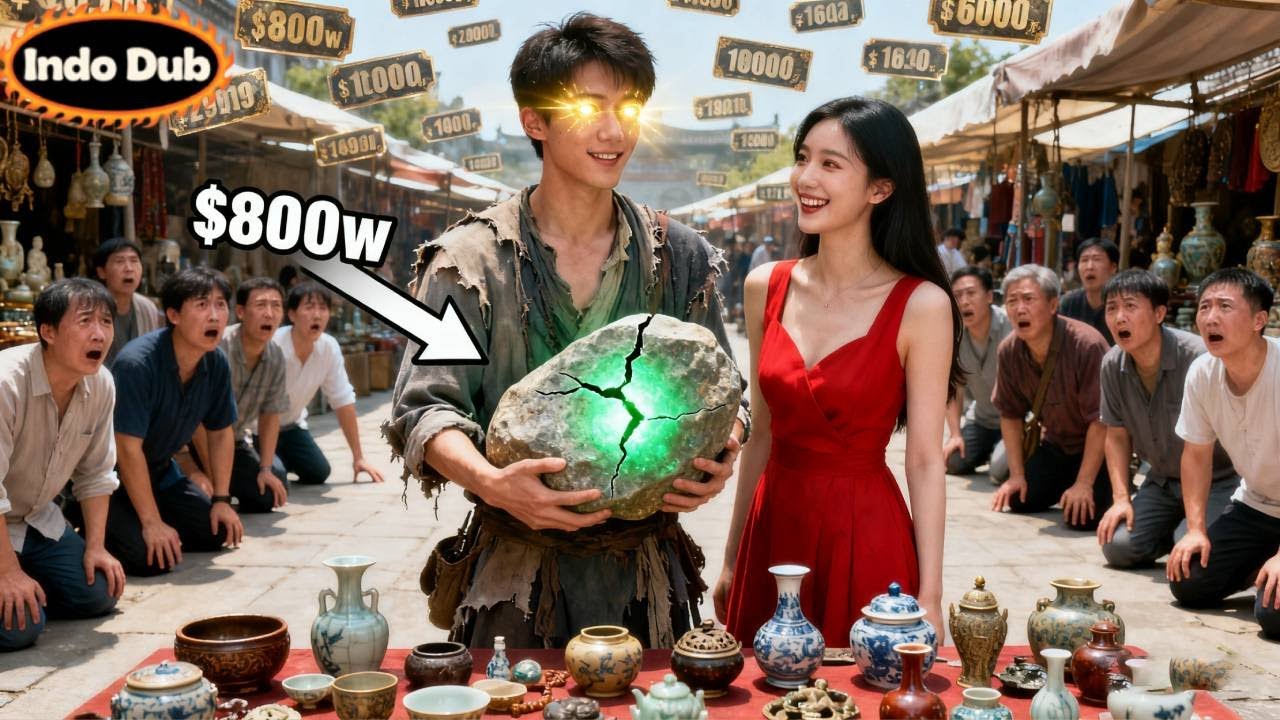 PENGEMIS BELI BATU BURUK DIHINA—TERNYATA BERNILAI 8 JUTA YUAN, SEMUA KETAKUTAN DAN BERLUTUT!