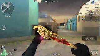 test vip axe croosfire knife mode