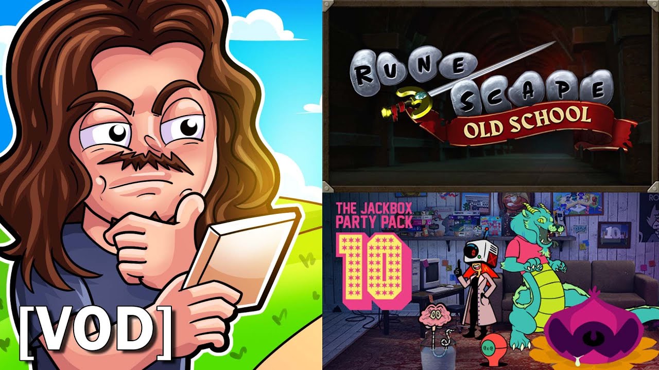 Silver Plays Old School Runescape and Jackbox 10 With Chat