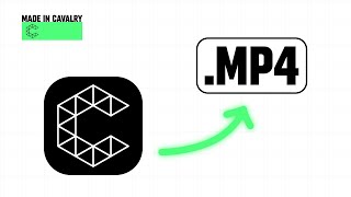 How to Export as MP4 in Cavalry (+ transparent video) screenshot 4
