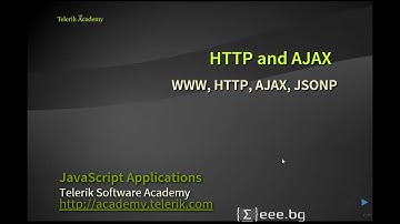 Уеб технологии - 09. HTTP и AJAX (2015)