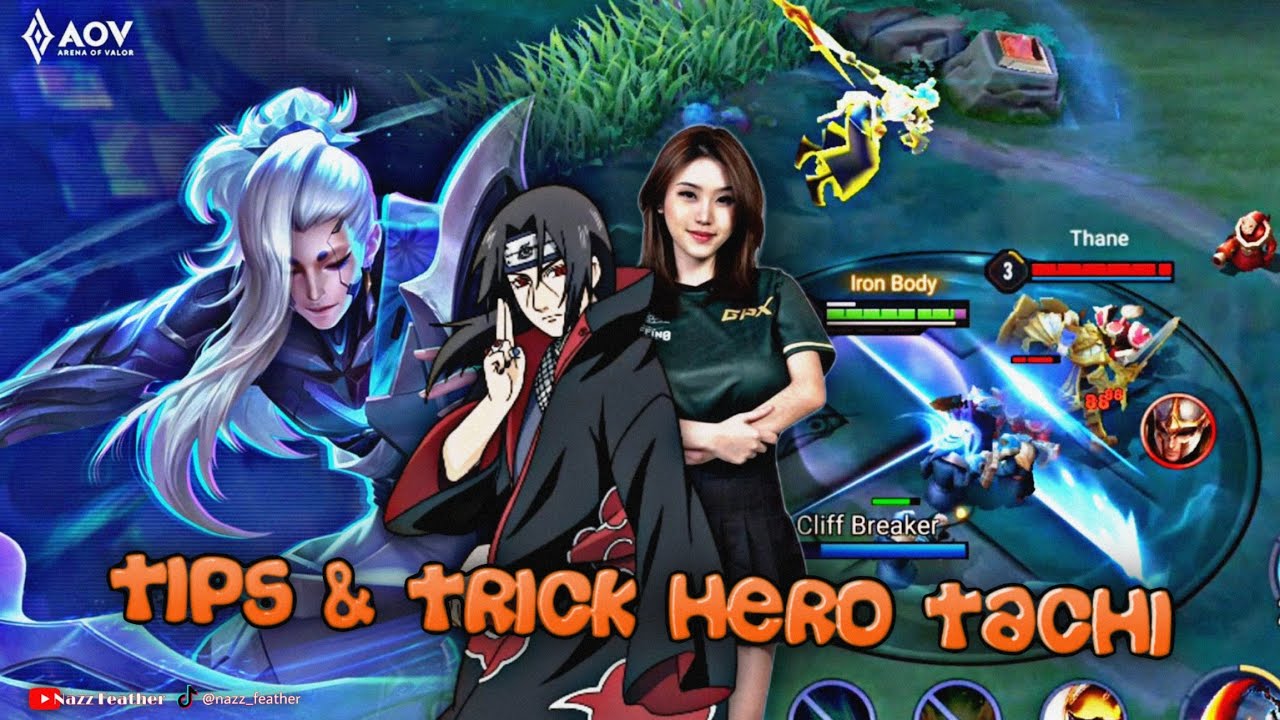 Cara mengaktifkan skill pasif Tachi - Arena of Valor