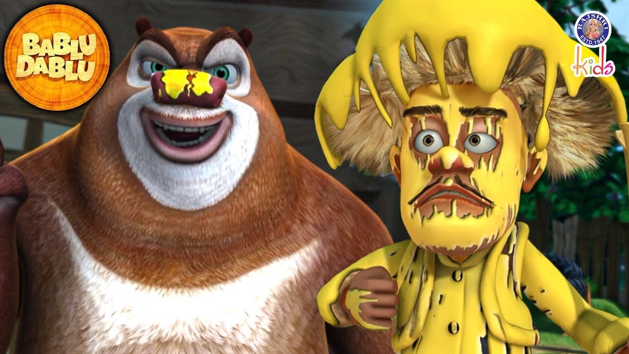 Bablu Dablu Hindi Cartoon Big Magic | Lakkha Ne Kheli Holi | Bablu Dablu Lakkha | Action Cartoon