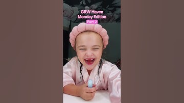 Get Ready With Haven - Part 2 #GRWM #getreadywithme #skincareforkids