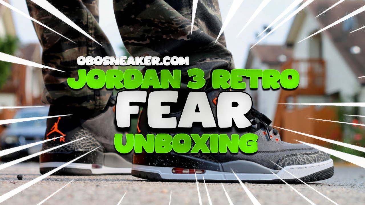Excellent Replica Sneakers at obosneaker.com Jordan 3 Retro Fear HighFoot Reviews
