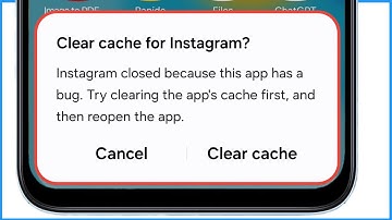 Clear Cache For Instagram | Instagram Closed Because This App Has A Bug 