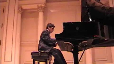 Ernest Reed Garza at Carnegie Hall