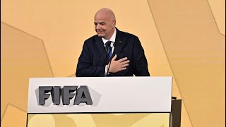 Racism is something terrible. at the 74th FIFA Congress