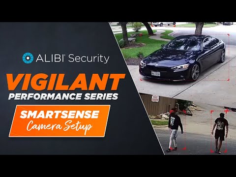 Alibi Vigilant Performance Series - How To - Smartsense Camera AI Setup