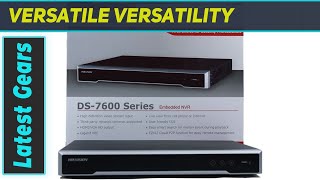 Hikvision DS-7608NI-K2/8P 8ch 8 PoE H.265 NVR: Best 4K Security System Solution
