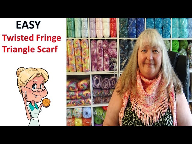 How to Make a Triangle Scarf • Heather Handmade