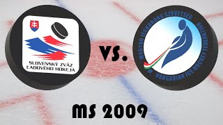 Mistrovství světa v hokeji 2009 - Skupina - Slovensko - Maďarsko
