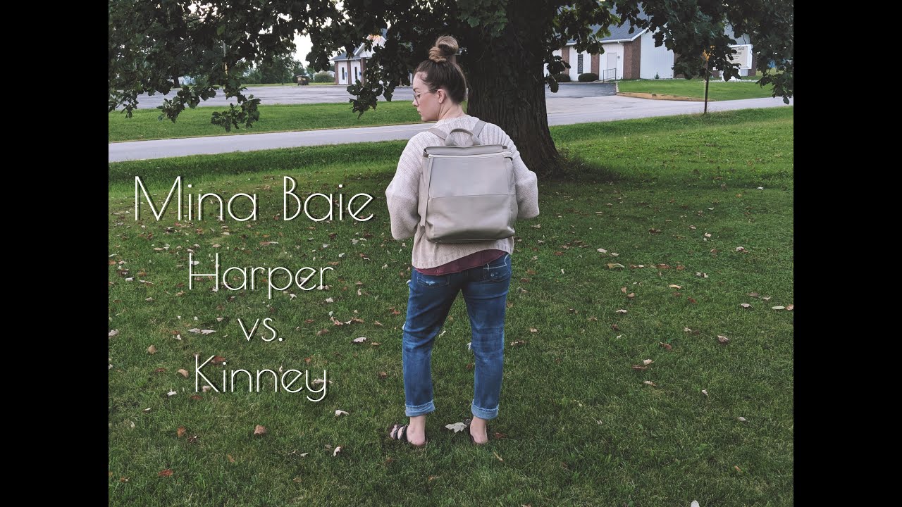 MINA BAIE COMPARISON HARPER & KINNEY/ DIAPER BAG COMPARISON YouTube