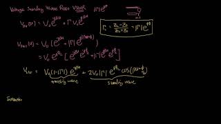 EM-Intro Skill 10-07: Calculate the voltage standing wave ratio (VSWR).