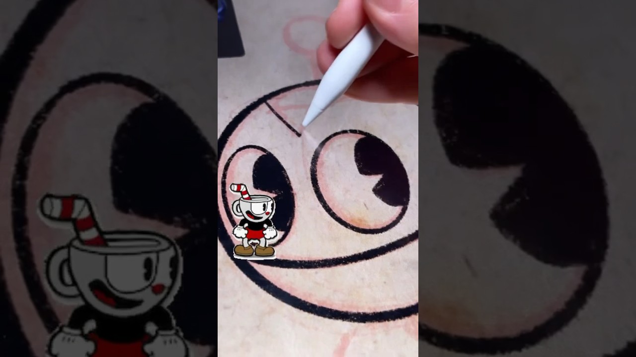 Drawing Ratchet and Clank in 1930s rubberhose cartoon / Cuphead art style 