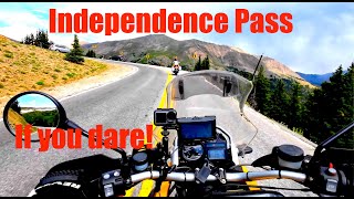 Independence Pass in Colorado   If you dare!