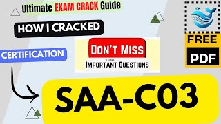 Cracked AWS SAA-C03 Exam in Just 6 hour🔥 IMPORTANT TOPICS 🔥 Amazon Solutions Architect Associate-PDF