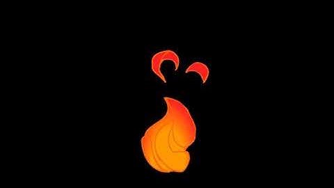 Fire Flame | Fire Loop | Burning Fire | 2d Cartoon FX | the2danimator