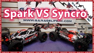 Team Corally Spark VS Syncro 4 (Comparison)