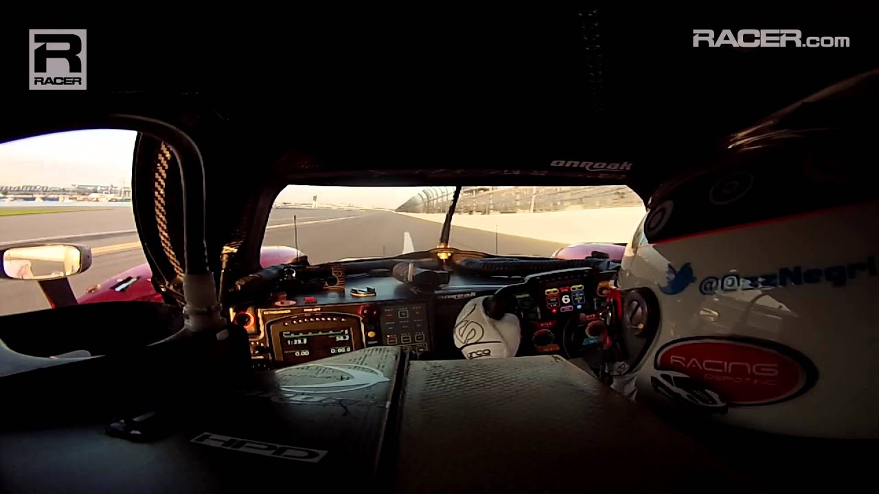 RACER Ozz Negri Rolex 24 at Daytona Pole Run