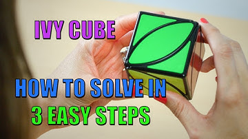 HOW TO SOLVE THE IVY CUBE IN 3 EASY STEPS! FT. MY WIFE