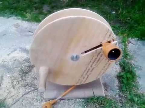 How to Build a Cable or Rope Spool Stand 