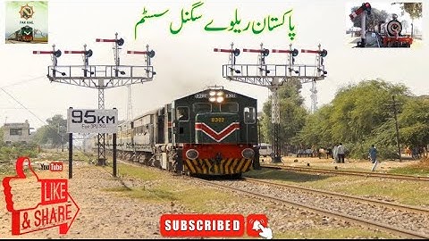 Pakistan Railway Signalling System | How it works