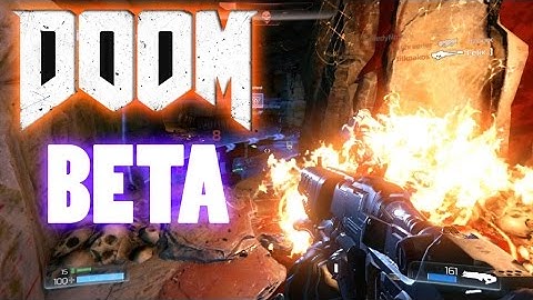 DOOM Open BETA PC Gameplay Max Settings 1080p
