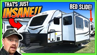 Private REAR Bed Slide & Huge Kitchen!! 2024 White Hawk 26FK Travel Trailer by Jayco RV