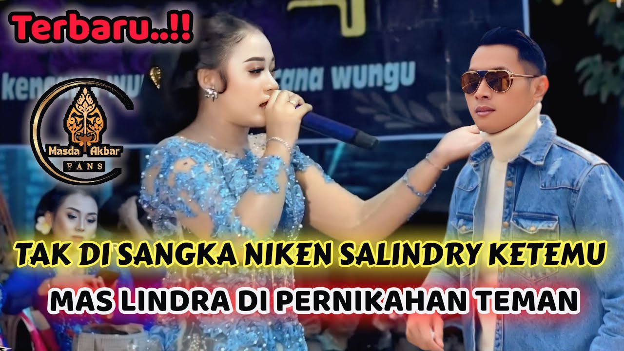 NIKEN SALINDRY KAGET SAAT ADA MAS LINDRA DI ACARA PERNIKAHAN TEMAN