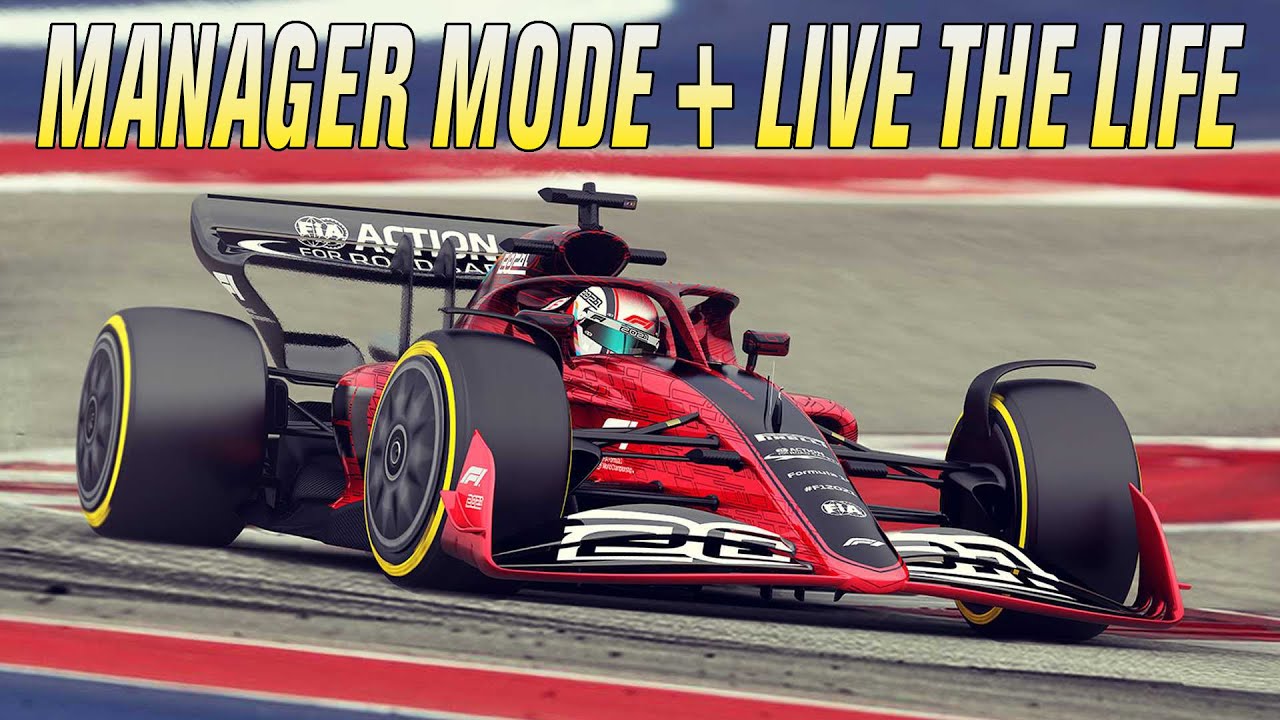 THIS SHOULD BE IN F1 2022! MANAGER + LIVE THE LIFE MODE! RED FLAGS AND MORE!