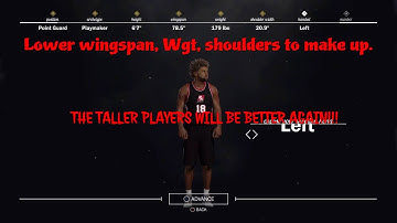 NBA2K17 Best PG BUILD 6