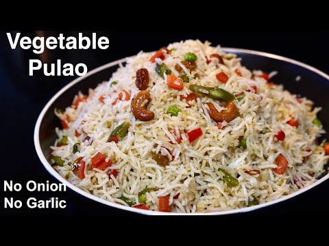 RESTAURANT STYLE PERFECT VEGETABLE PULAO  POPULAR Bengali Veg Pulao Recipe