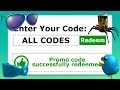 ALL ROBLOX PROMO CODES! *FREE HATS* - YouTube