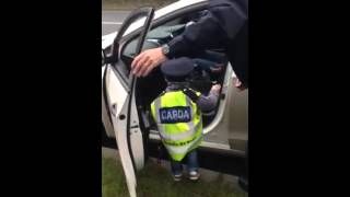 Garda Ceejay's first arrest.