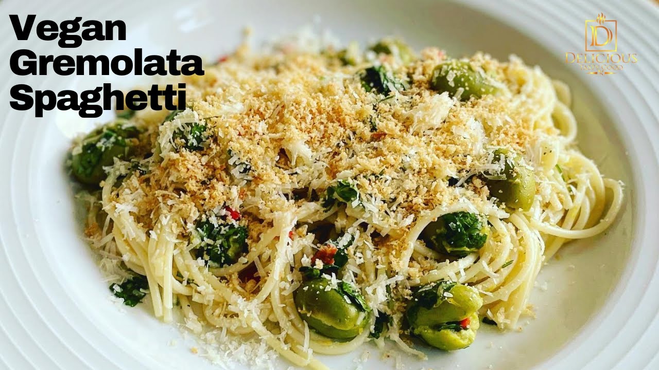 Vegan Gremolata Pasta How To Make YouTube