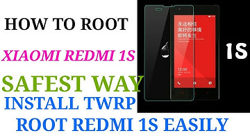 EASIEST & SAFEST WAY TO ROOT REDMI 1S AND INSTALL TWRP USING FLASHIFY