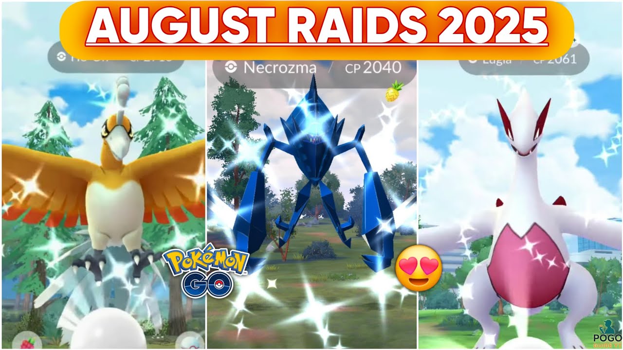 Pokemon Go Legendary Schedule 2027 August