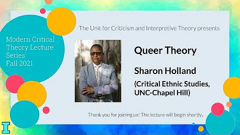 Sharon Holland (Critical Ethnic Studies, UNC-Chape...