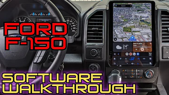 Workshop 12 Tesla Style Screen Ford F-150 || Software Walkthrough