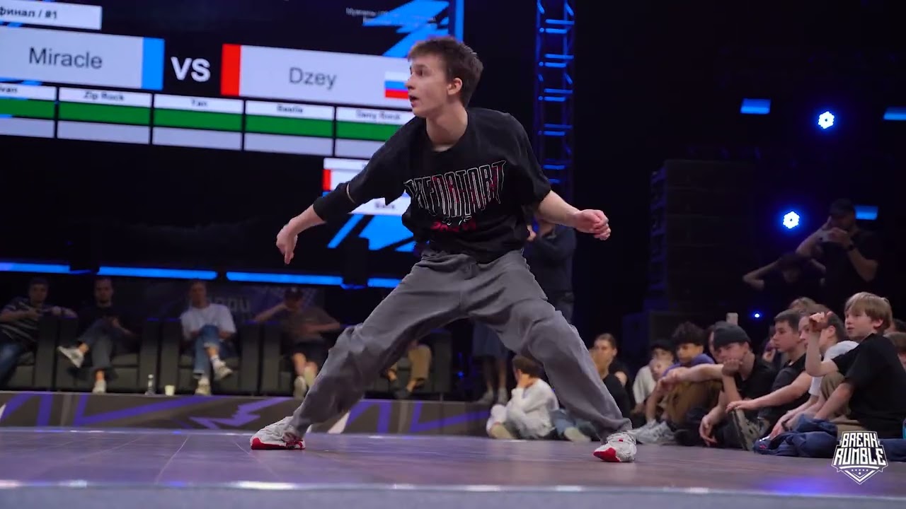 Miracle (Green Panda) vs Dzey (Predatorz) ☆ 1/2 BBoys Solo