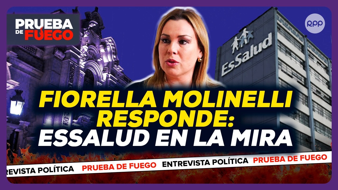 🔴 Fiorella Molinelli: crisis en EsSalud, allanamiento y preguntas de campaña #FEEG2026