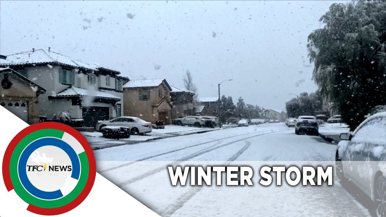 Ilang lugar sa Amerika nakaranas ng winter storm | TFC News California, USA