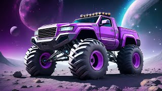 🚜 Monster Truck Sleep Music for Kids | Relaxing Bedtime Sounds for Deep Sleep 💤  monster trucks screenshot 5