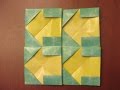 How to make an Origami Arrow Tessellation