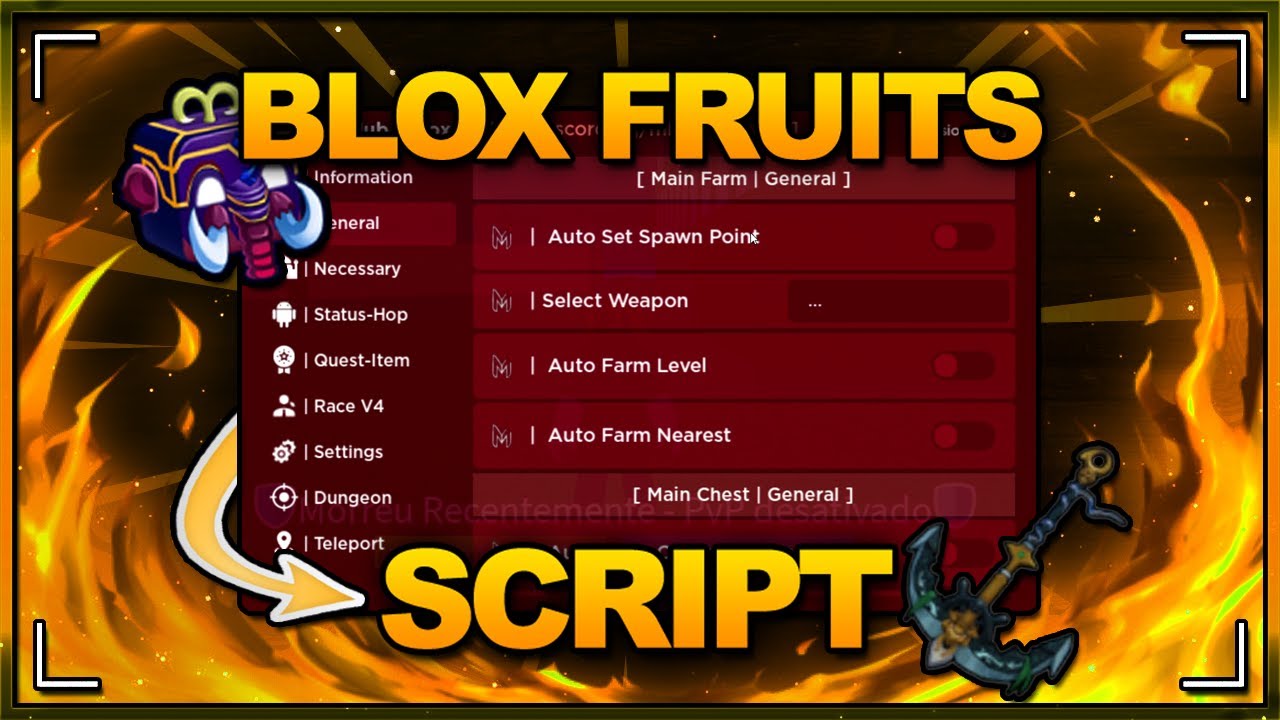 🍈 Blox Fruits Script OP (PC) – Juninho Scripts