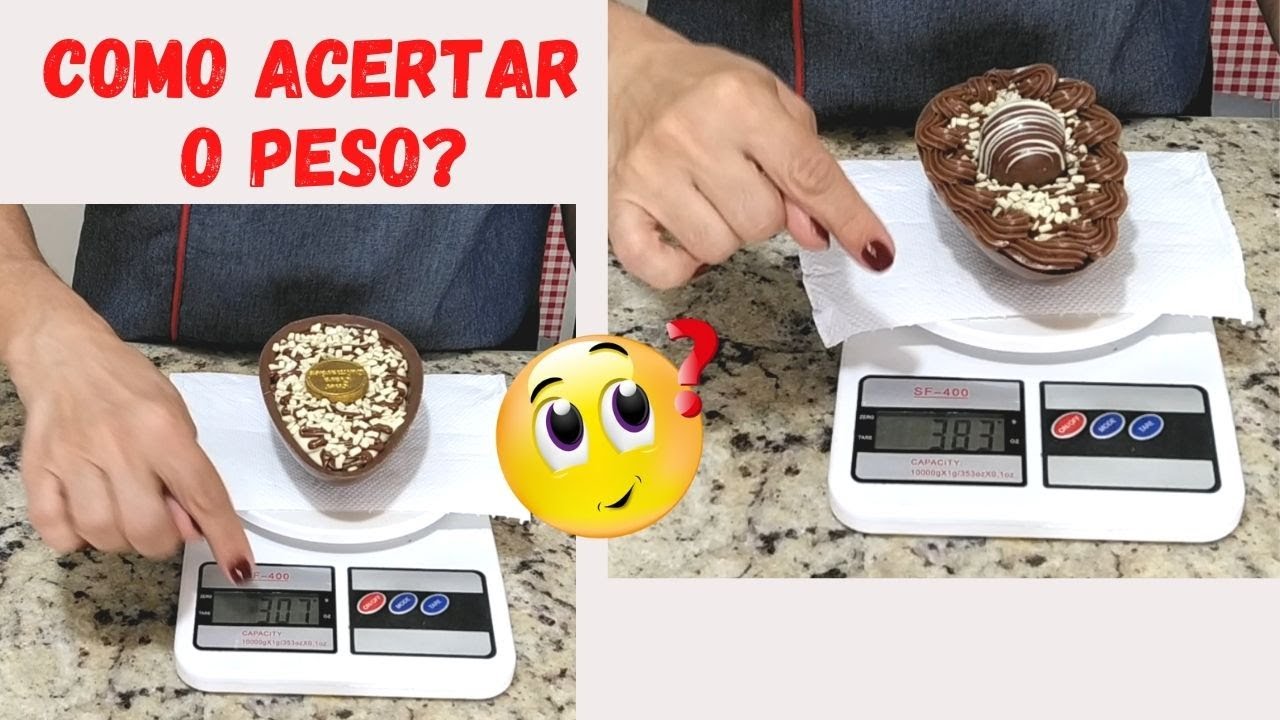 Como calcular o PESO dos ovos de colher e o PREÇO para vender