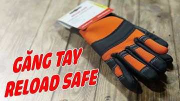 Găng Tay Máy Cắt cỏ Và Cưa Xích RELOAD SAFE Giảm Rung Tốt