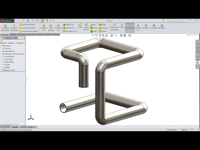 Solidworks Pipe With 3D Sketch Tutorial  YouTube